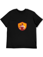 Farmer Graphic T-Shirt - Black Cotton Tee