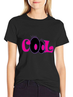 Cool Graphic Tee - Stylish Black Cotton T-Shirt