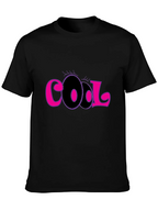 Cool Graphic Tee - Stylish Black Cotton T-Shirt