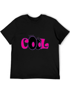 Cool Graphic Tee - Stylish Black Cotton T-Shirt