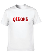 Qitong Graphic Black Tee