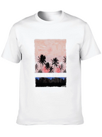 Orient Beach Palm Tree Graphic T-Shirt