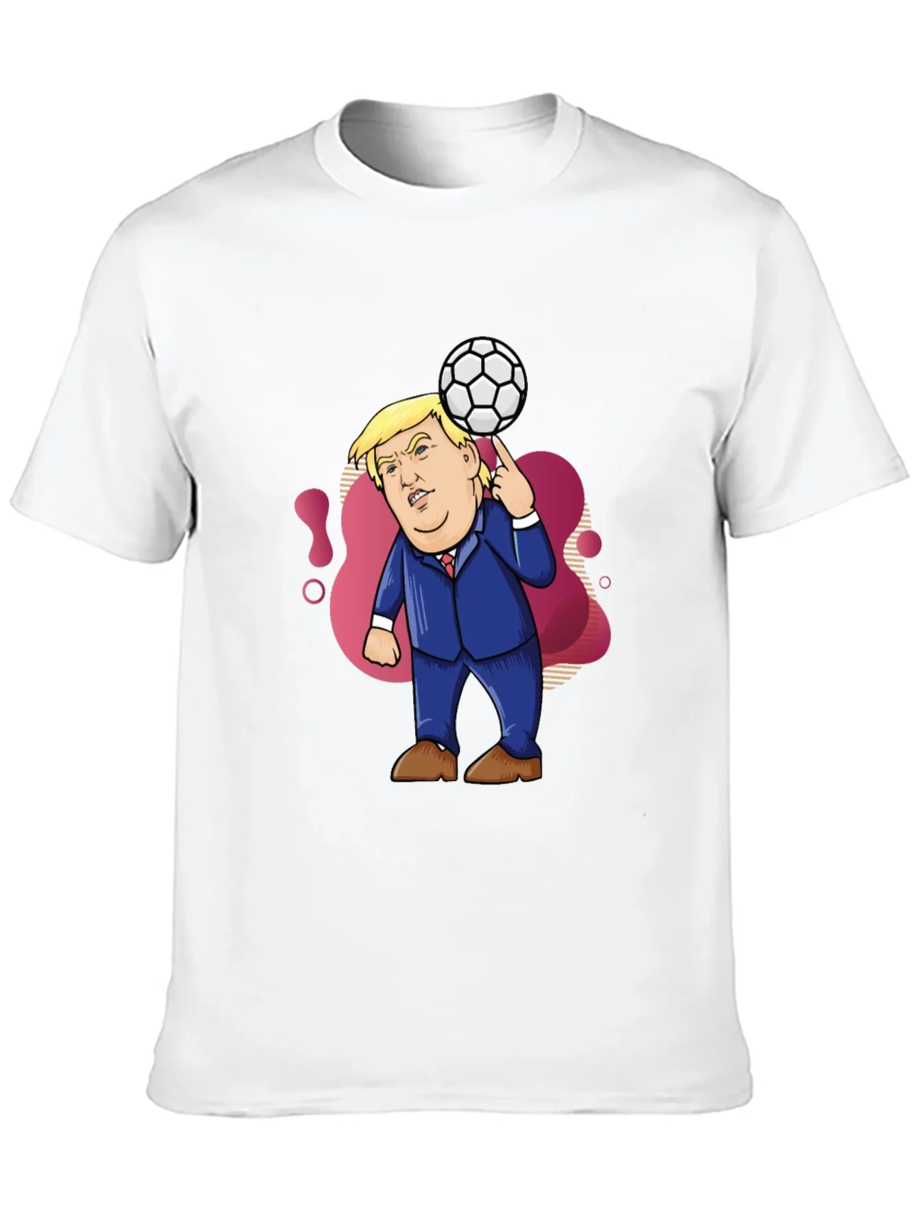 Trump Soccer Ball T-Shirt - Funny Political Tee