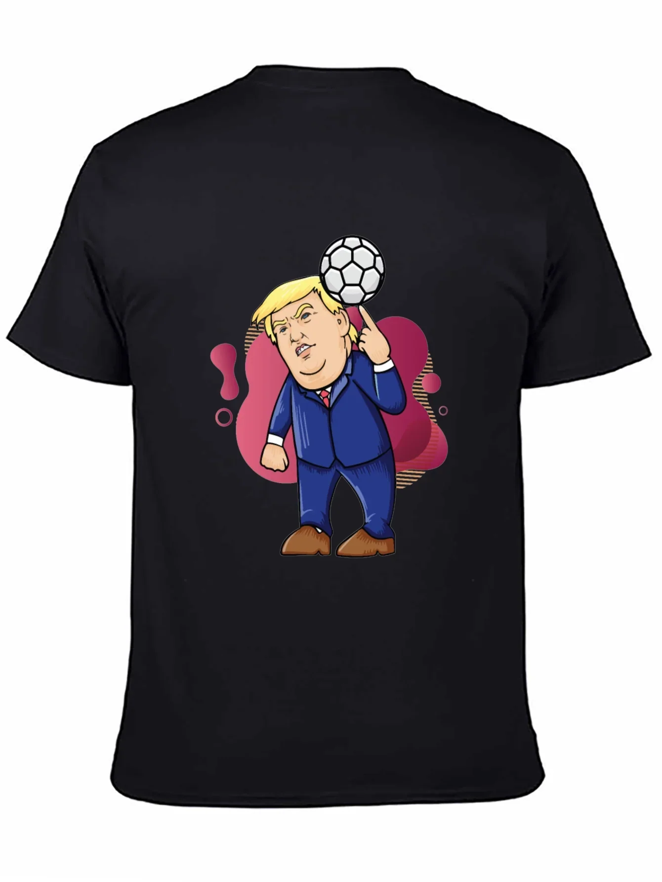 Trump Soccer Ball T-Shirt - Funny Political Tee