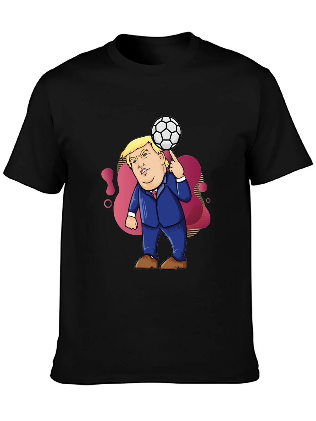 Trump Soccer Ball T-Shirt - Funny Political Tee