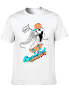 Roarsome Dino Skateboarder Graphic Tee