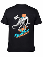 Roarsome Dino Skateboarder Graphic Tee