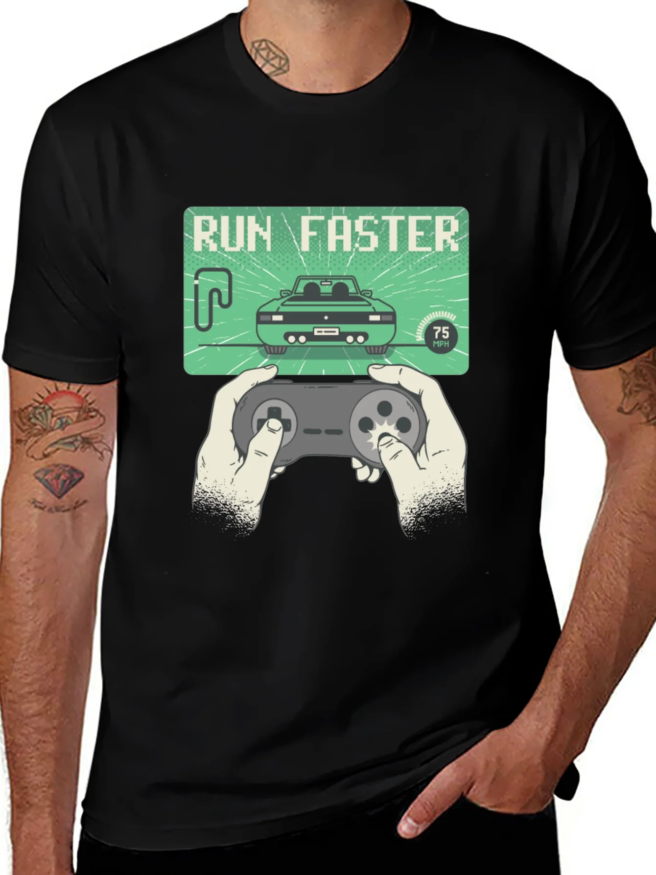 Run Faster Gaming T-Shirt