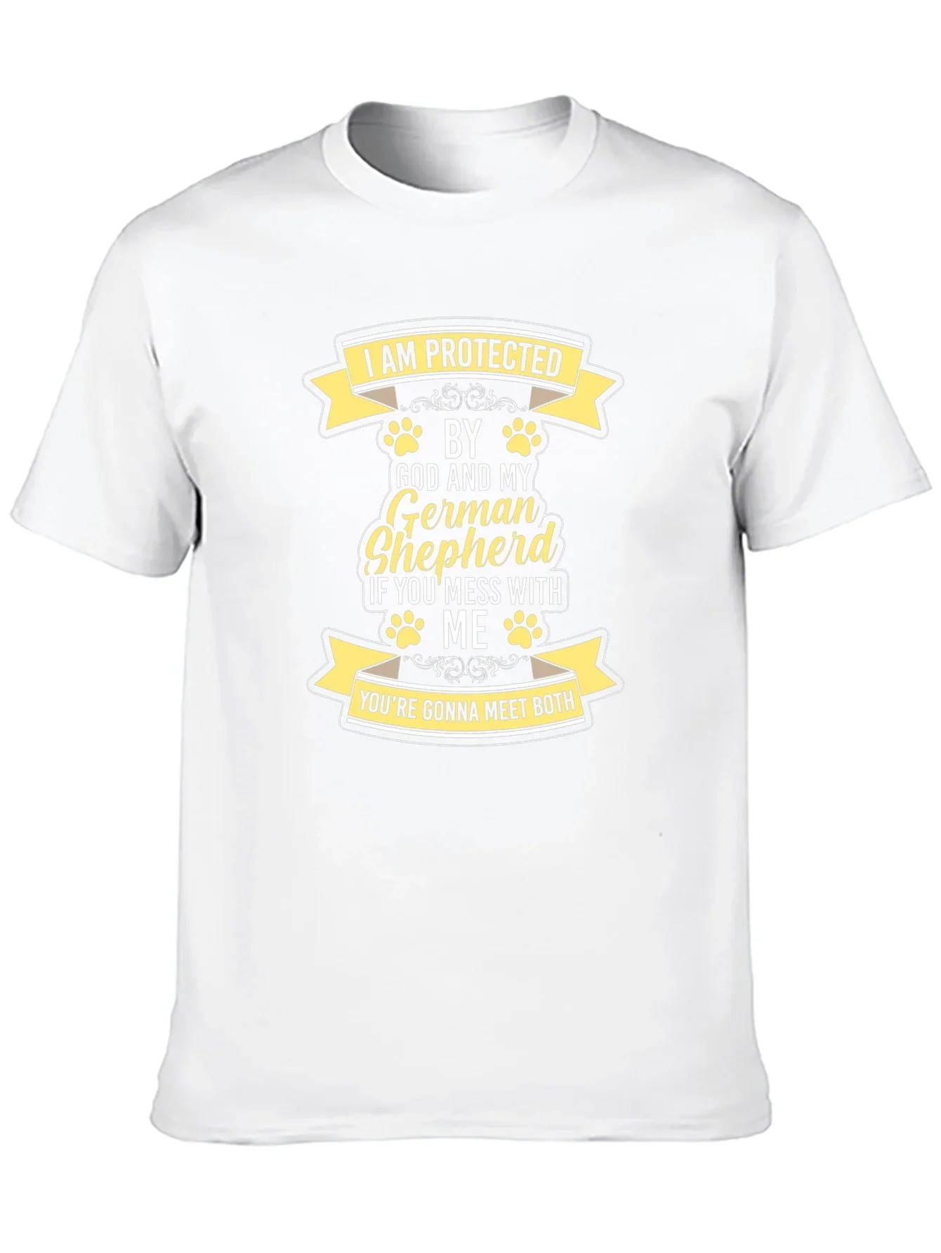 Protected by God and German Shepherd T-Shirt