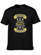 Protected by God and German Shepherd T-Shirt