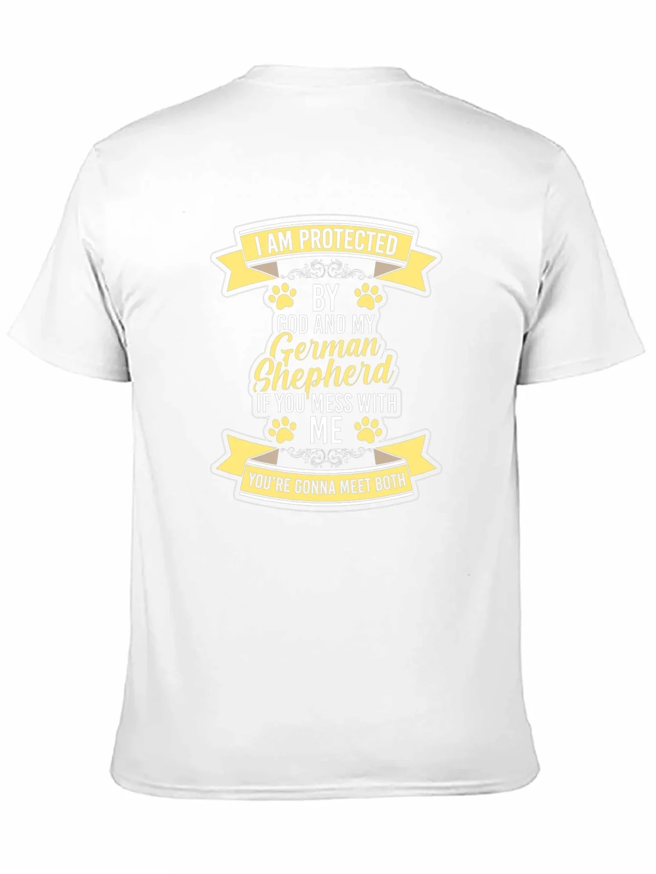 Protected by God and German Shepherd T-Shirt