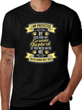 Protected by God and German Shepherd T-Shirt