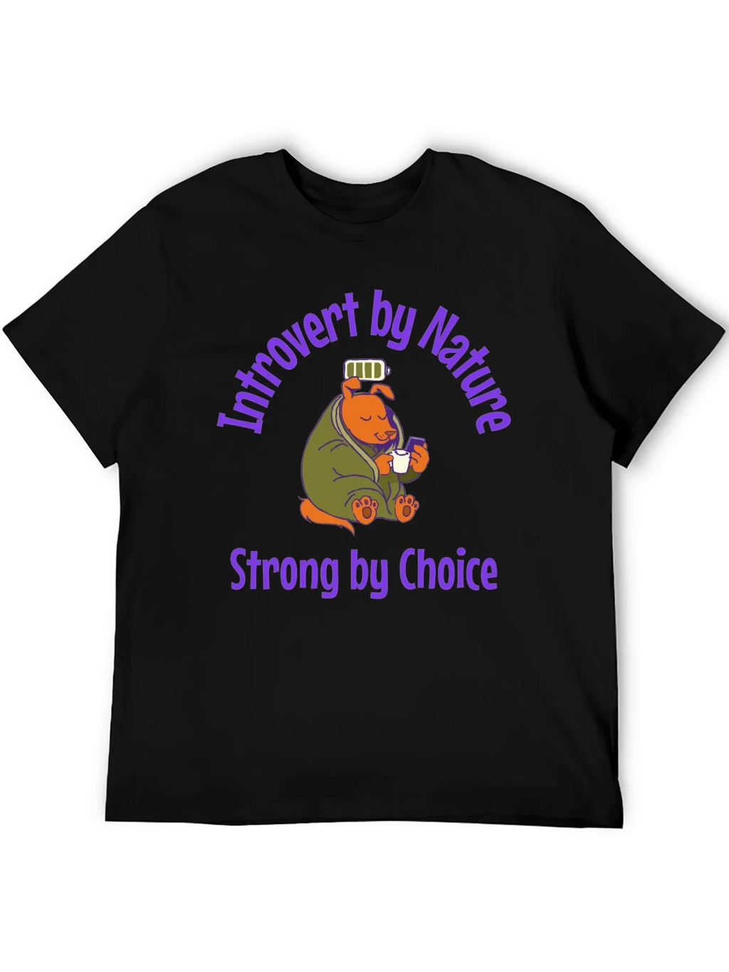 Introvert by Nature Graphic T-Shirt