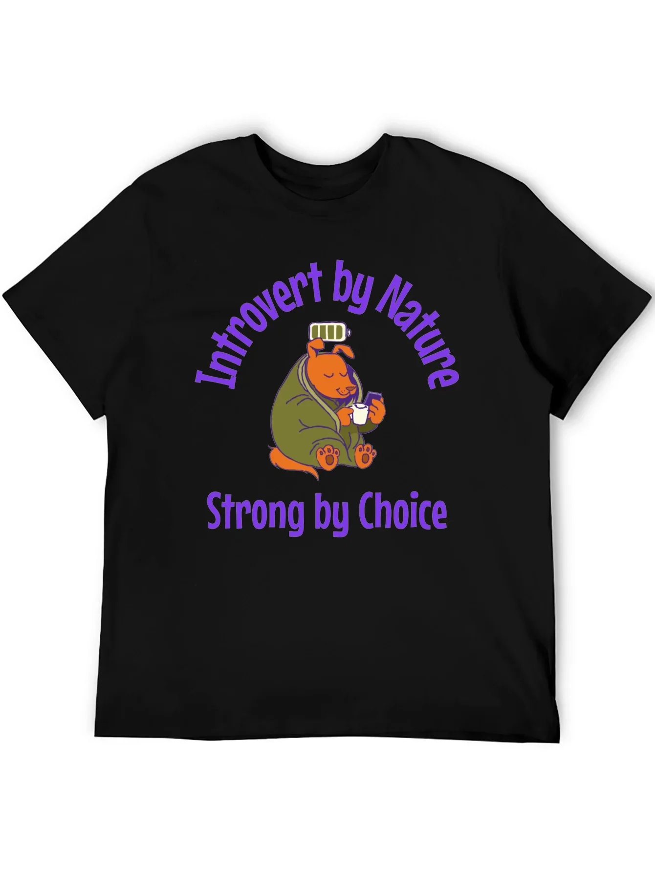 Introvert by Nature Graphic T-Shirt