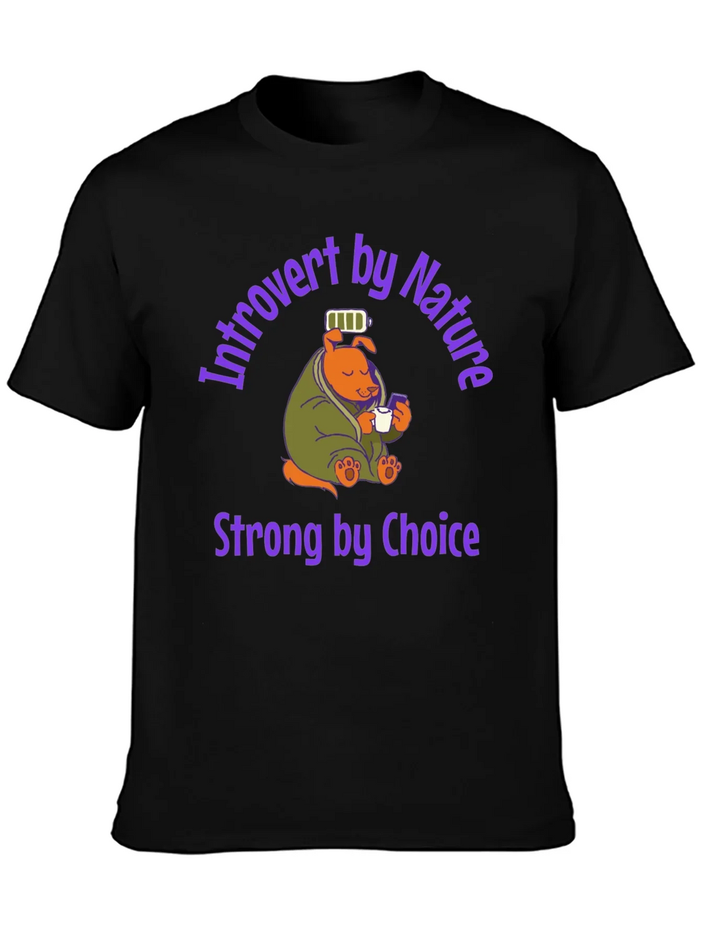 Introvert by Nature Graphic T-Shirt
