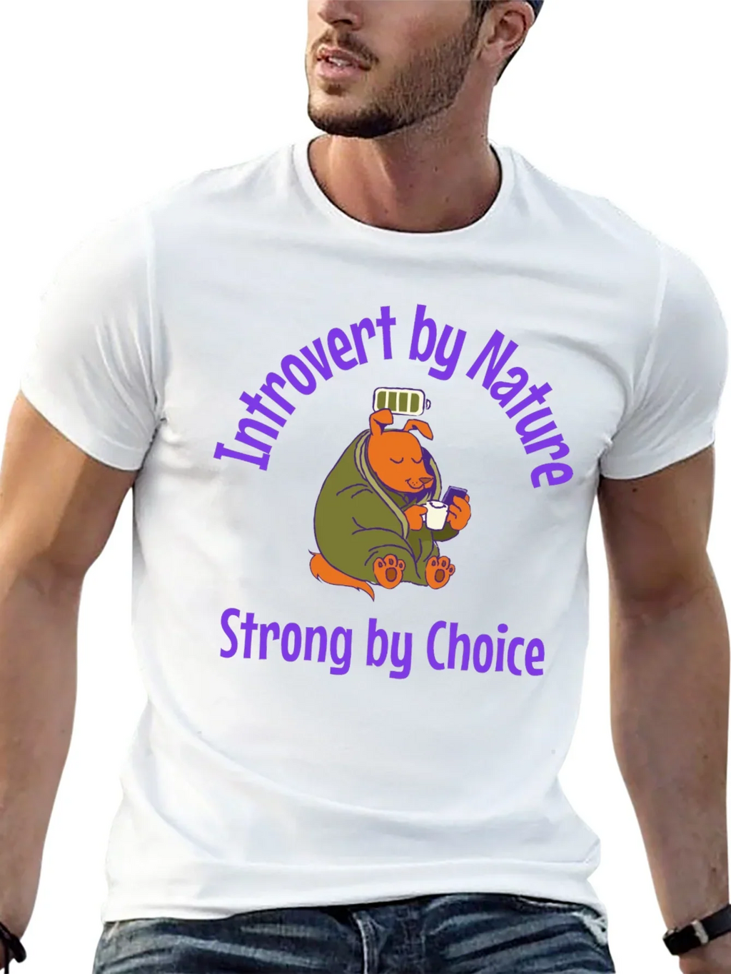 Introvert by Nature Graphic T-Shirt