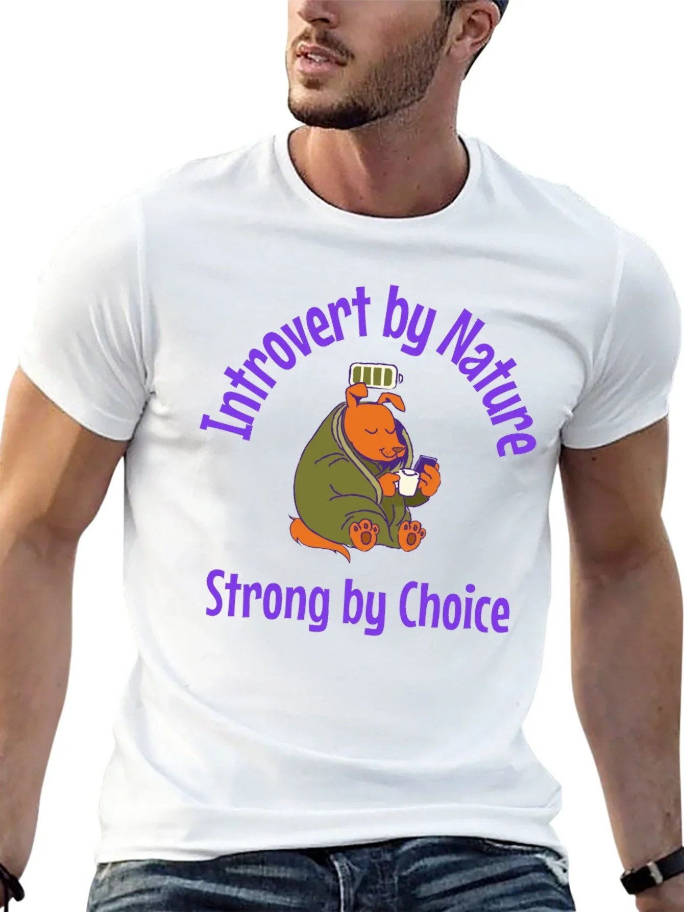 Introvert by Nature Graphic T-Shirt