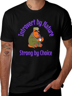 Introvert by Nature Graphic T-Shirt