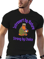 Introvert by Nature Graphic T-Shirt