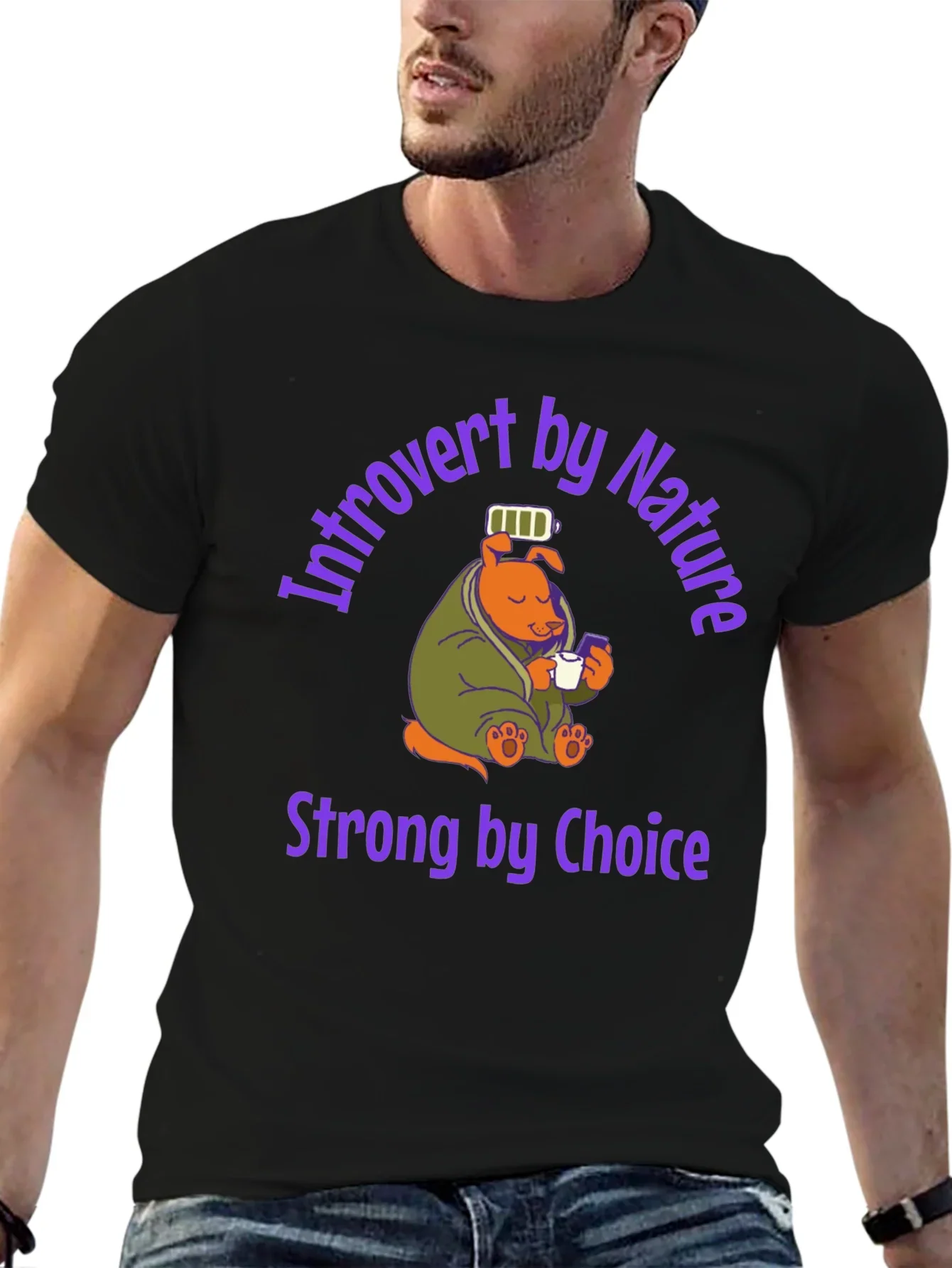 Introvert by Nature Graphic T-Shirt