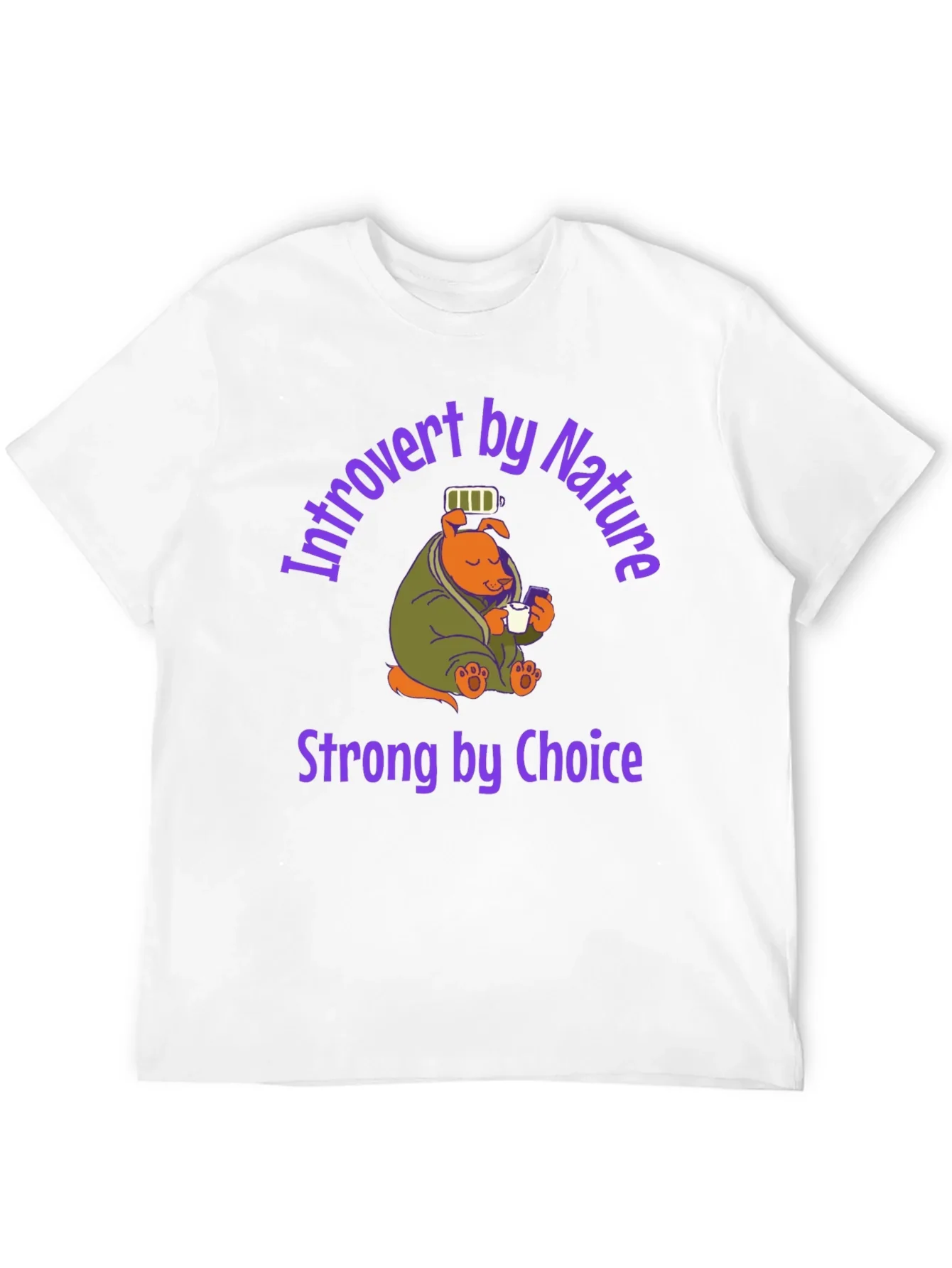 Introvert by Nature Graphic T-Shirt