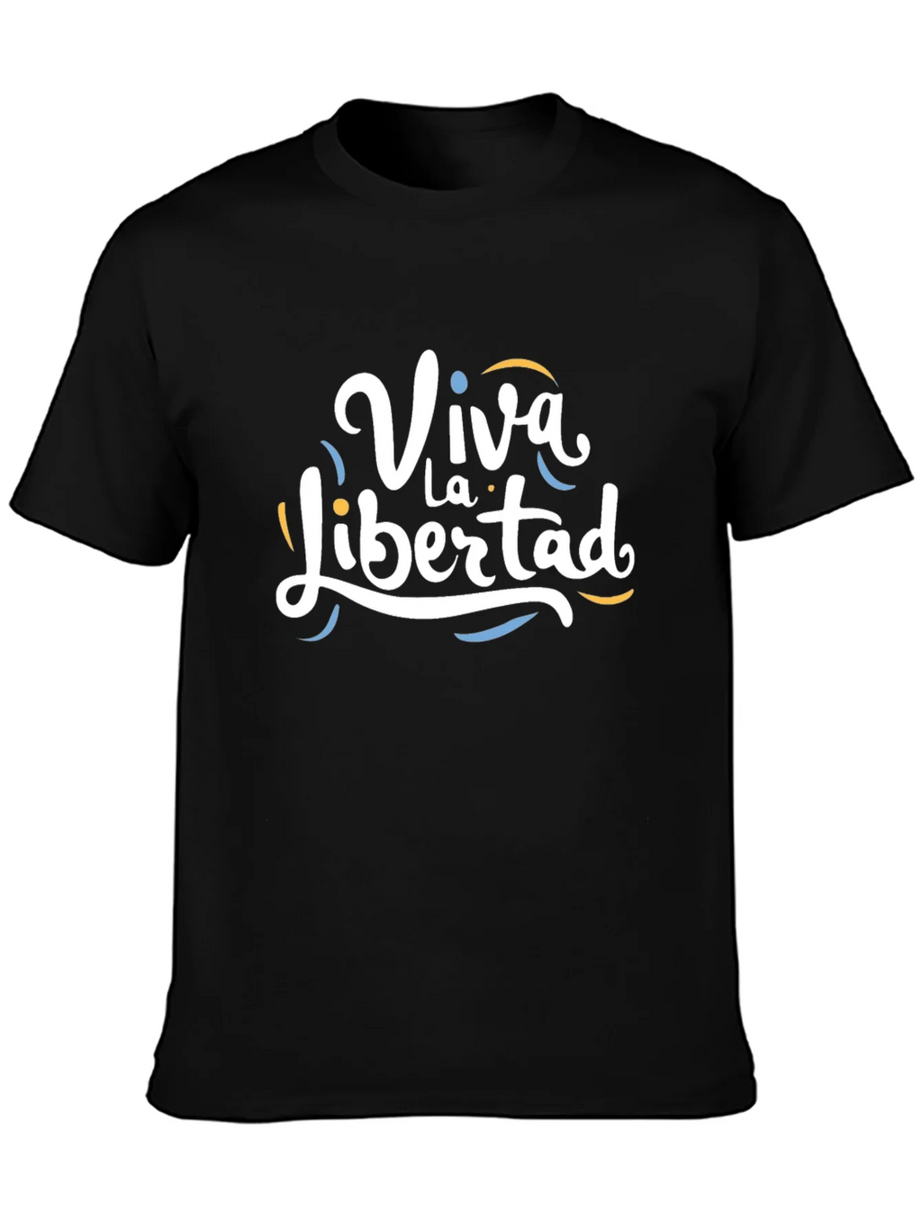 Viva La Libertad Graphic T-Shirt - Black