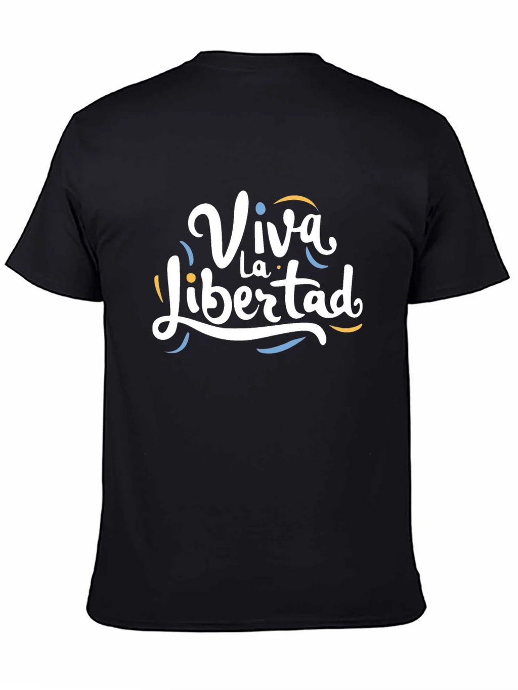 Viva La Libertad Graphic T-Shirt - Black
