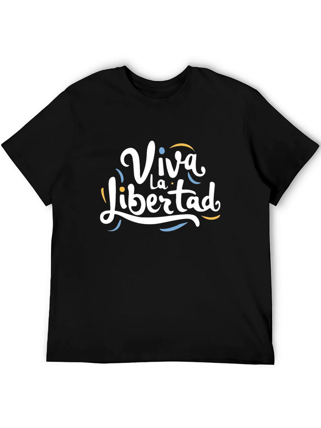 Viva La Libertad Graphic T-Shirt - Black