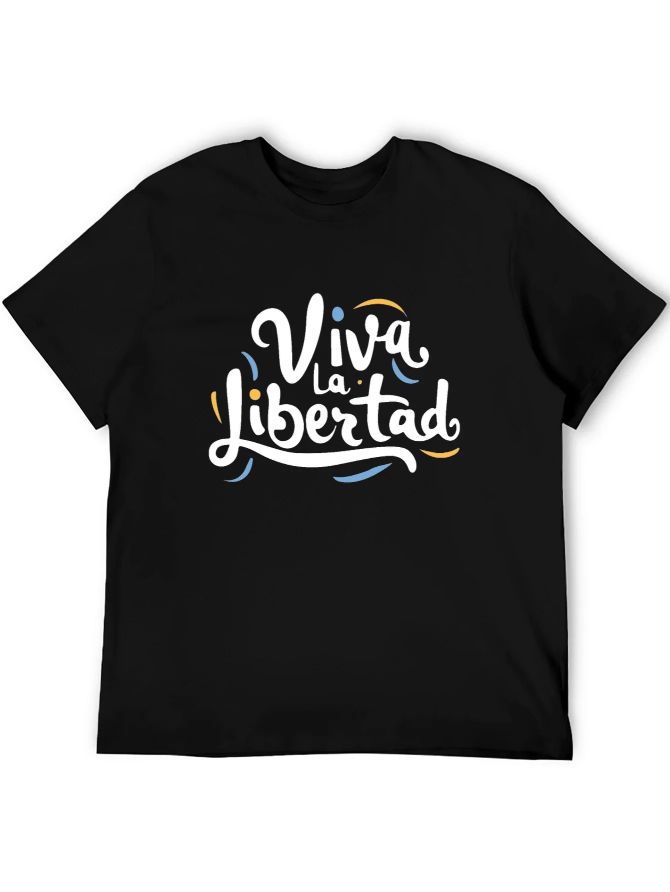 Viva La Libertad Graphic T-Shirt - Black