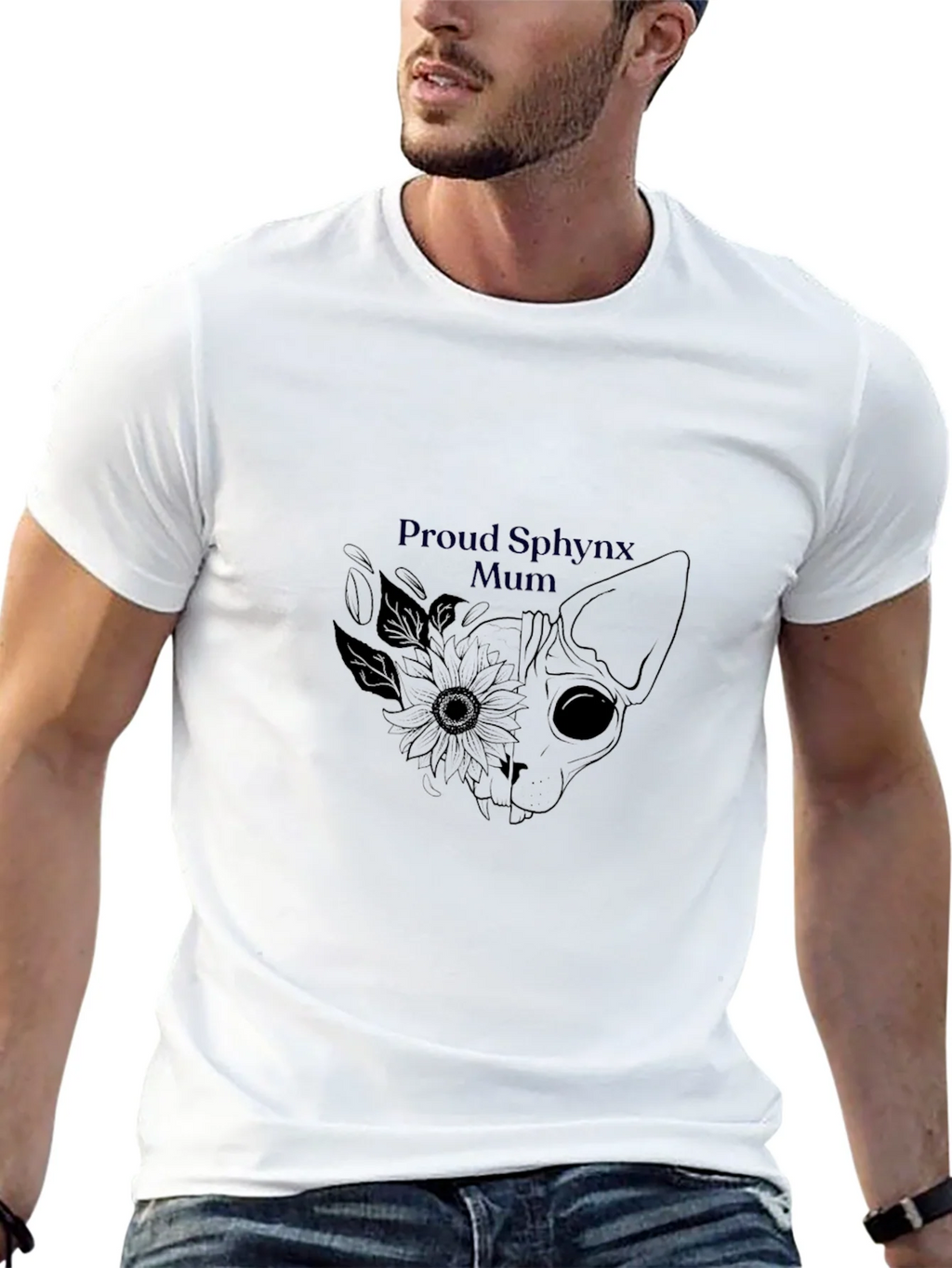 Proud Sphynx Mum T-Shirt - Cat Lover Tee