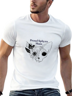 Proud Sphynx Mum T-Shirt - Cat Lover Tee