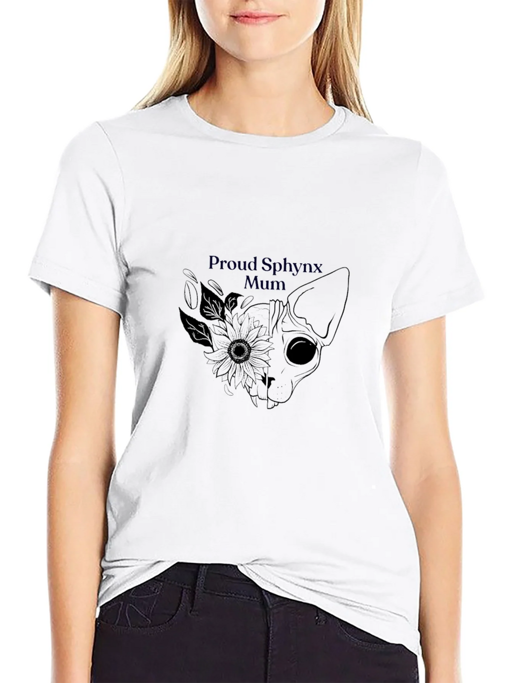 Proud Sphynx Mum T-Shirt - Cat Lover Tee