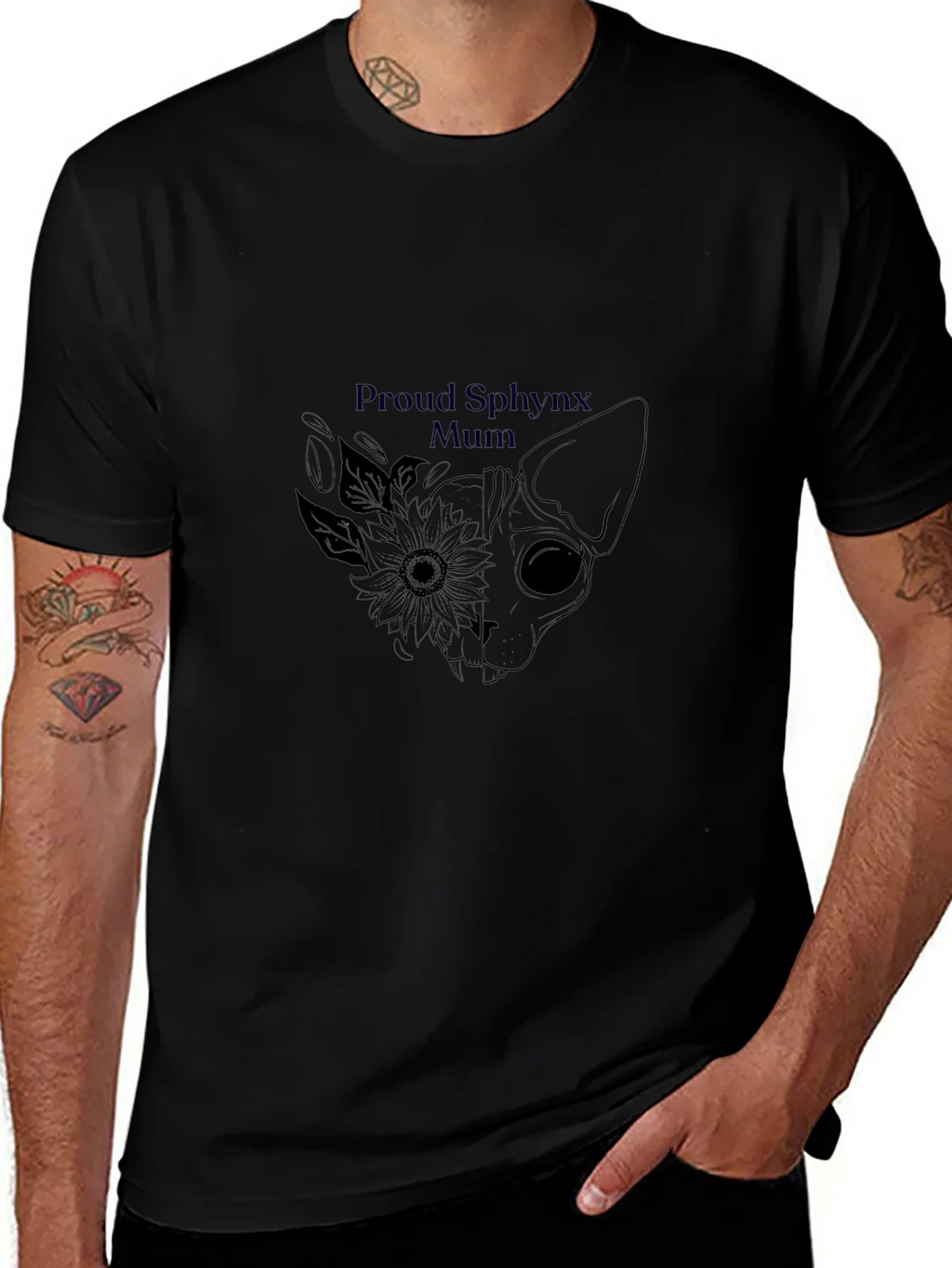 Proud Sphynx Mum T-Shirt - Cat Lover Tee