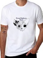 Proud Sphynx Mum T-Shirt - Cat Lover Tee