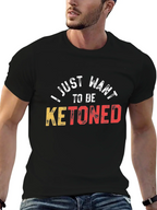 Ketoned T-Shirt - Humorous Keto Diet Tee