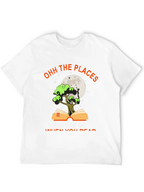 Ohh the Places You Can Go Black T-Shirt