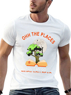 Ohh the Places You Can Go Black T-Shirt