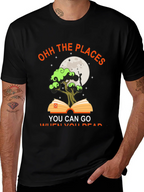 Ohh the Places You Can Go Black T-Shirt