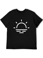 Minimalist Sunset Graphic T-Shirt
