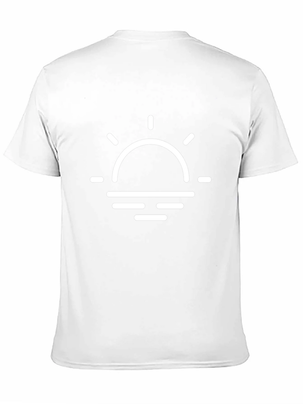 Minimalist Sunset Graphic T-Shirt