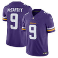 J.J. McCarthy Minnesota Vikings Jersey - Purple