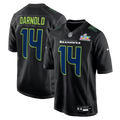 Sam Darnold Seattle Seahawks Super Bowl LX Patch Jersey - Carbon Black