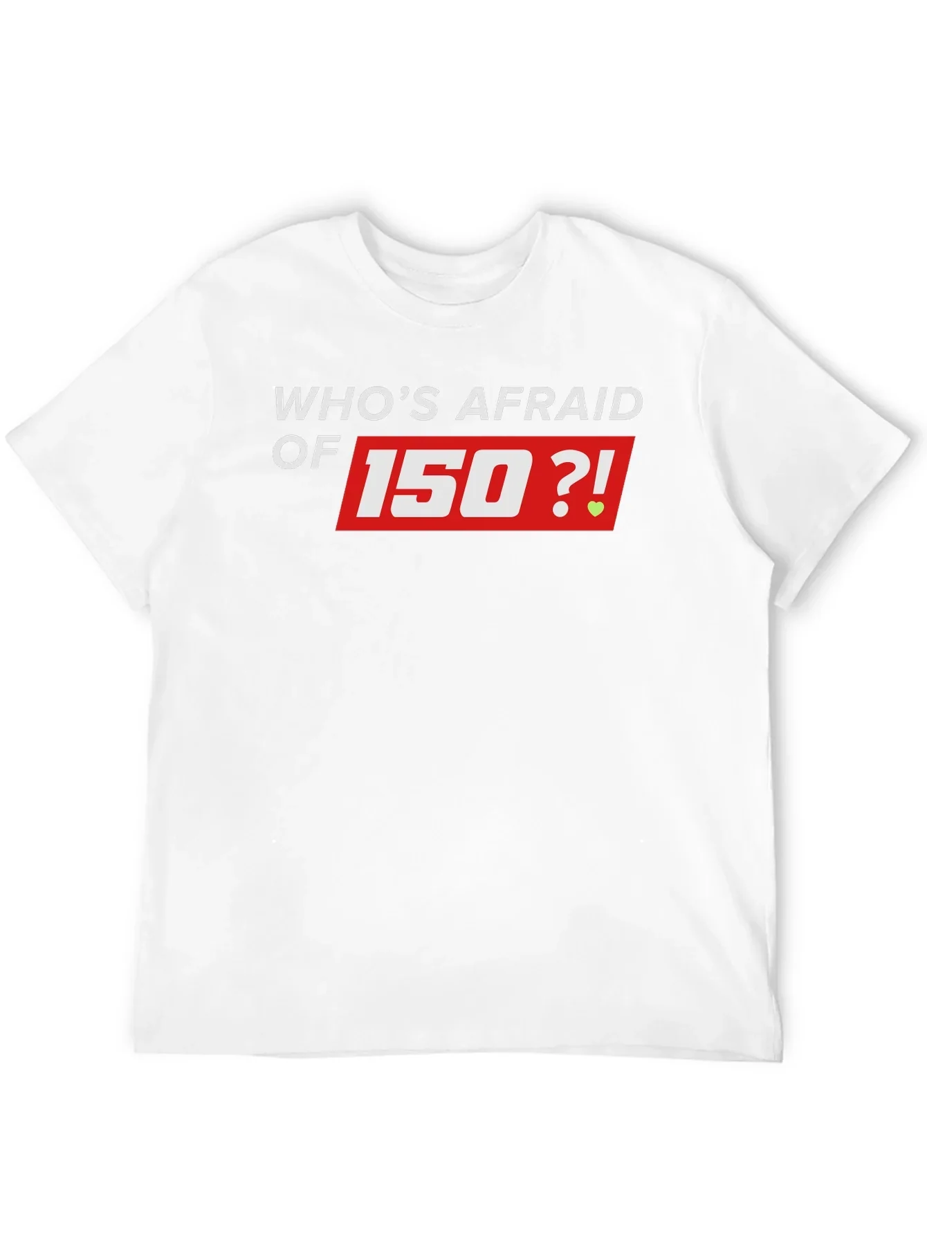 Whos Afraid of 150 Black T-Shirt