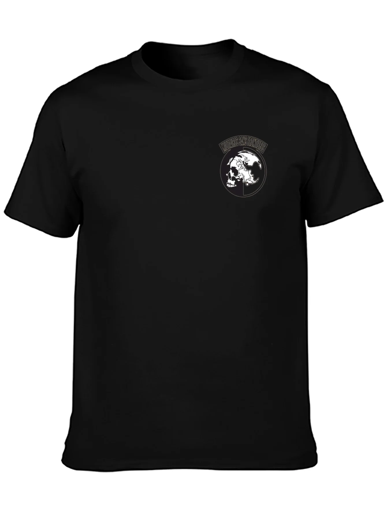 Skull Graphic Black T-Shirt