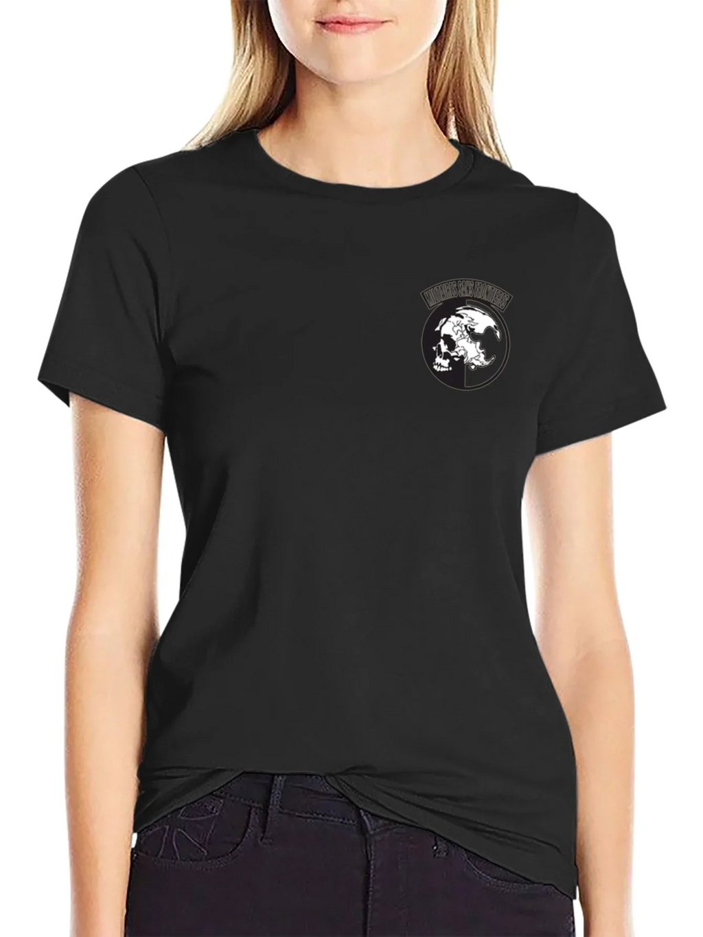 Skull Graphic Black T-Shirt