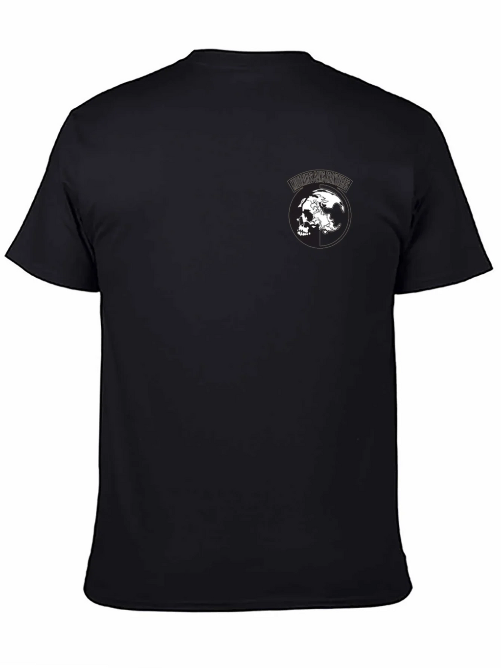Skull Graphic Black T-Shirt