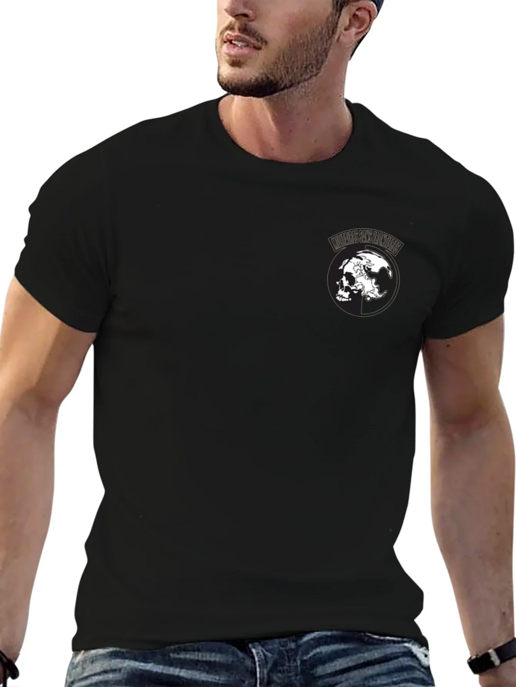Skull Graphic Black T-Shirt
