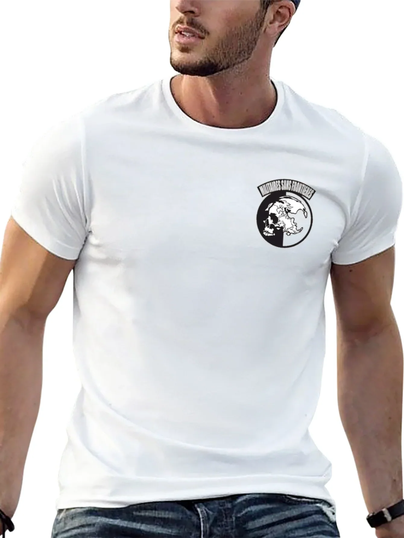 Skull Graphic Black T-Shirt