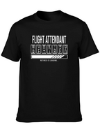 Flight Attendant Retirement Loading T-Shirt