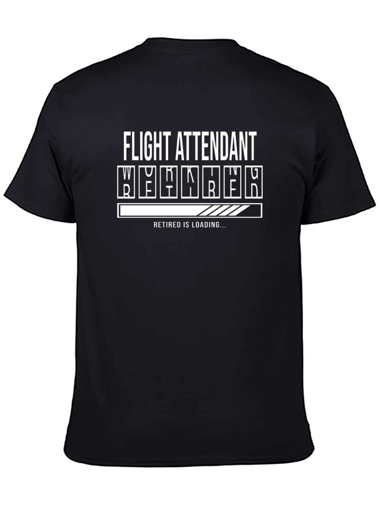 Flight Attendant Retirement Loading T-Shirt